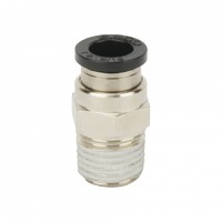 1/4" BSPP Straight Pneumatic Push-in Fitting Male to Tube