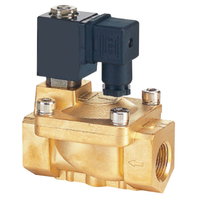 General Purpose Pilot Operated Brass Diaphragm Solenoid Valve 0.5 - 16 Bar | SLP