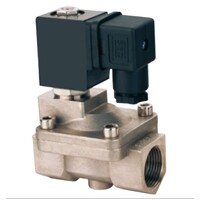 General Purpose Pilot Operated Stainless Steel 316 Diaphragm Solenoid Valve 0.5 - 16 Bar | SLP