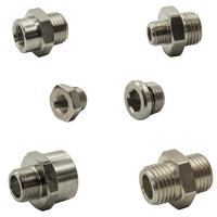 Brass Nickle Plated Adaptor Metal Pipe Fittings
