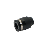 End Cap Pneumatic Push-in Fitting Tube to Tube 4mm, 6mm, 8mm, 10mm & 12mm
