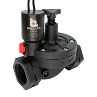 Clearance Nylon 1 1⁄2” BSPT 2 Way Normally Closed 24V AC with Flow Control & MO | G75-S-701151