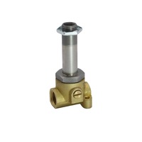 Brass Solenoid Valve 1/4" BSP 3 Way Normally Closed 0.8mm NBR with MO | GEM-A-22031N2 ADC
