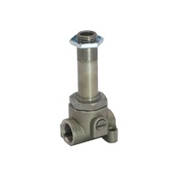 Clearance SS316 Solenoid Valve 1/4" BSP 3 Way Normally Open 3.0mm EPDM with MO | GEM-A-32046E2 ADC