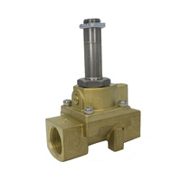 Clearance Brass Solenoid Valve 3/8" BSP 2 Way Normally Closed NBR with MO | GEM-S-2301N2 ADC