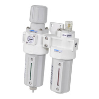 MACP | Filter Regulator & Lubricator Combination Unit with bracket and gauge