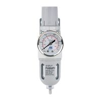 MAFR200 | Filter Regulator with Short Bowl, bracket and gauge