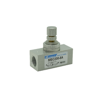 MSC200 | Pneumatic Inline Flow / Speed Controller Valve