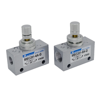 MSC201 | Pneumatic Inline Flow / Speed Controller Valve