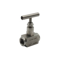 1/8" - 3/4" BSP Staineless Steel 304 2 Way Needle Valve upto 320 bar and 200° C