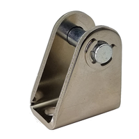 Rear Mounting Bracket with pin for MCMIS Stainless Steel 316 | ISO-6432 Mini Air Cylinder
