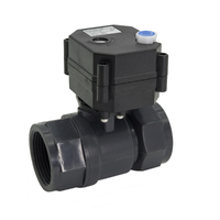 1/2" - 2" BSP UPVC Electric Actuated Ball Valve with MO and Visual Indicator