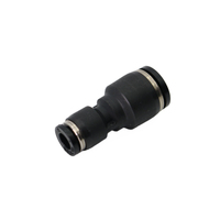 Unequal Union Straight Pneumatic Push-in Fitting Tube to Tube 4mm, 6mm, 8mm, 10mm & 12mm