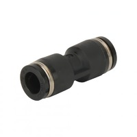 Union Straight Pneumatic Push-in Fitting Tube to Tube 4mm, 6mm, 8mm, 10mm, 12mm & 16mm  