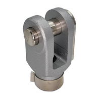 Rod Clevis with pin for MCQI2 / MCQV | ISO-VDMA Standard Profile Air Cylinders
